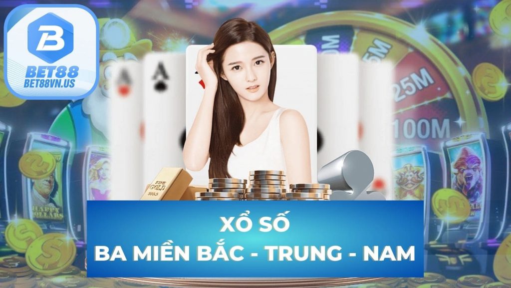 Xổ số 3 miền Bắc - Trung - Nam 